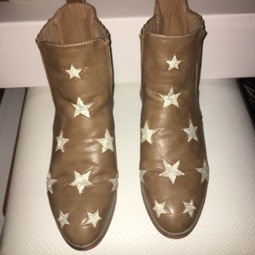 Wild Diva Leather Boots 8.5